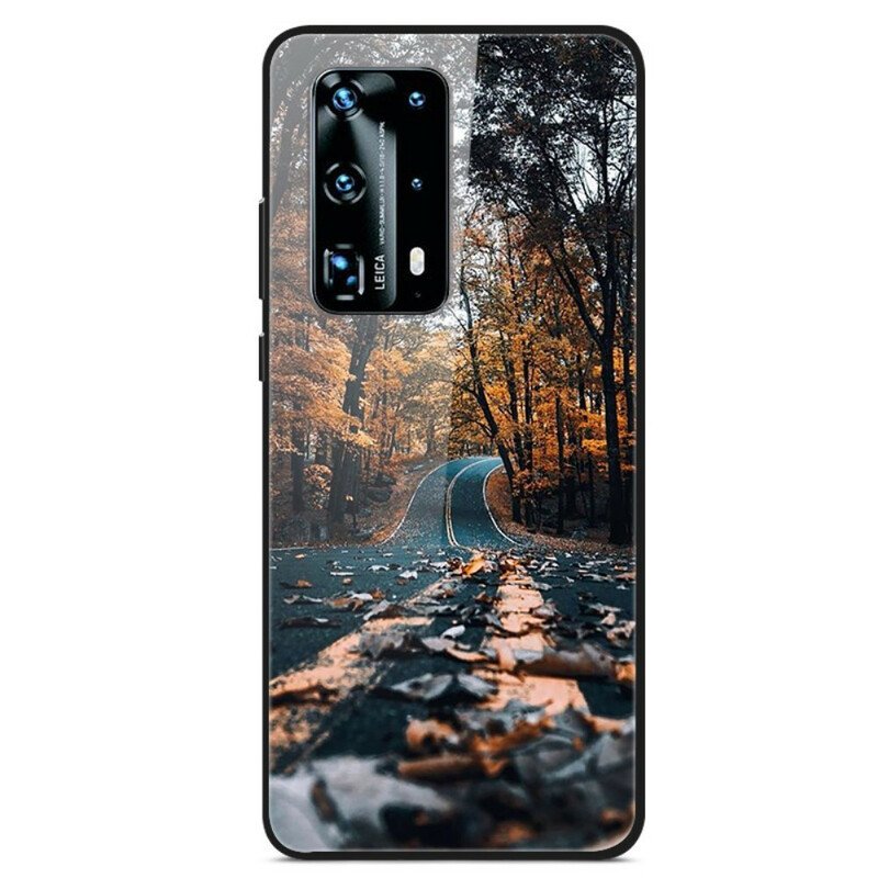 Skal Huawei P40 Härdat Glas Route Du Bonheur