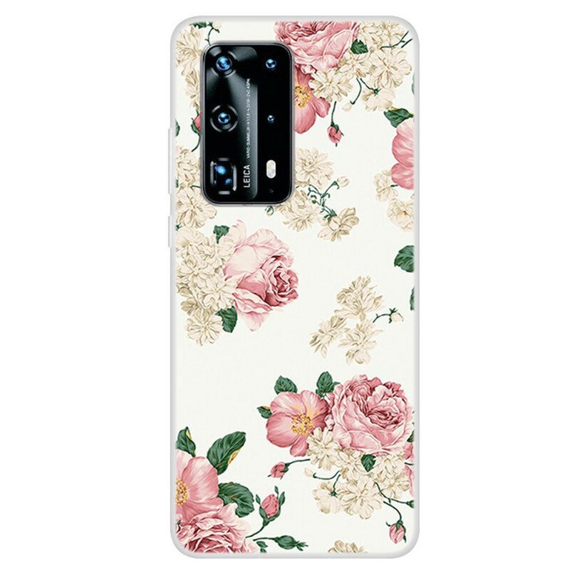 Skal Huawei P40 Liberty Blommor