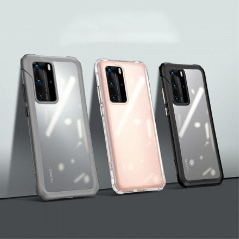 Skal Huawei P40 Transparent Matt Leeu-design