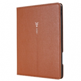 Fodral / Case iPad Air (2022) (2020) Gebei Konstläder Litchi