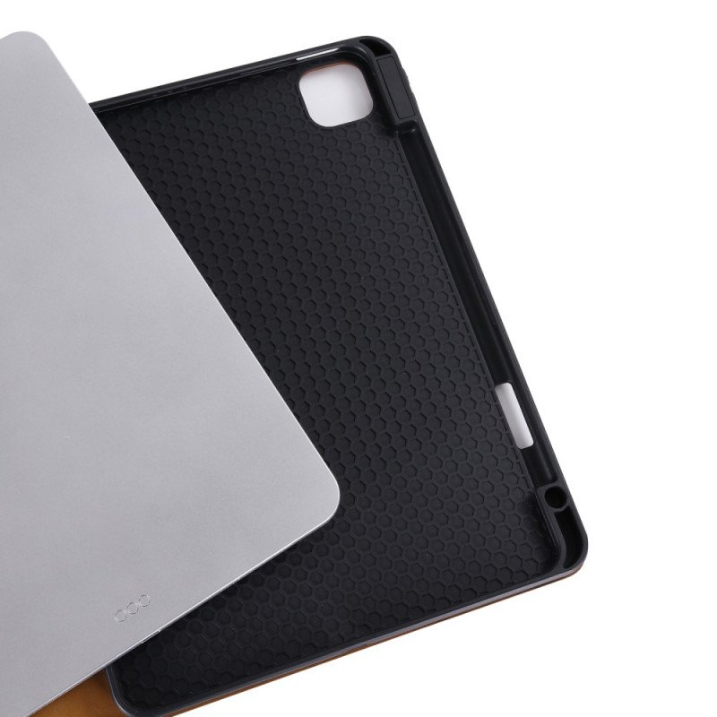 Fodral / Case iPad Air (2022) (2020) Gebei Konstläder Litchi