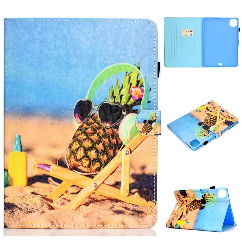 Fodral iPad Air (2022) (2020) Pineapple Beach