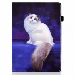 Fodral iPad Air (2022) (2020) Vit Katt