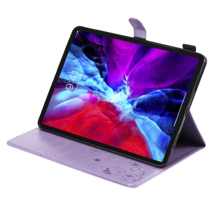 Folio-fodral iPad Air (2022) (2020) Katt Och Bin