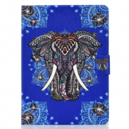 Läderfodral iPad Air (2022) (2020) Mandala Elefant