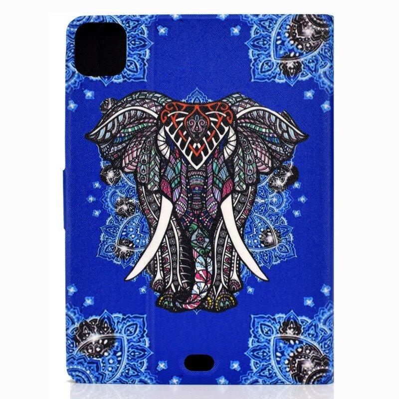 Läderfodral iPad Air (2022) (2020) Mandala Elefant