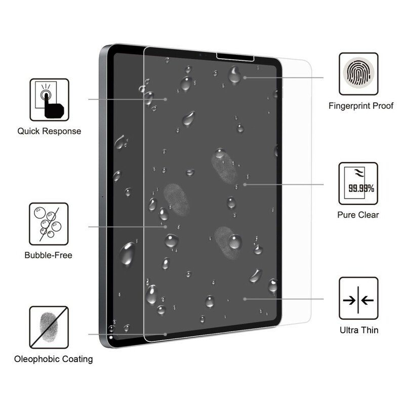 Skärmskydd iPad Air I Härdat Glas (2022) (2020)