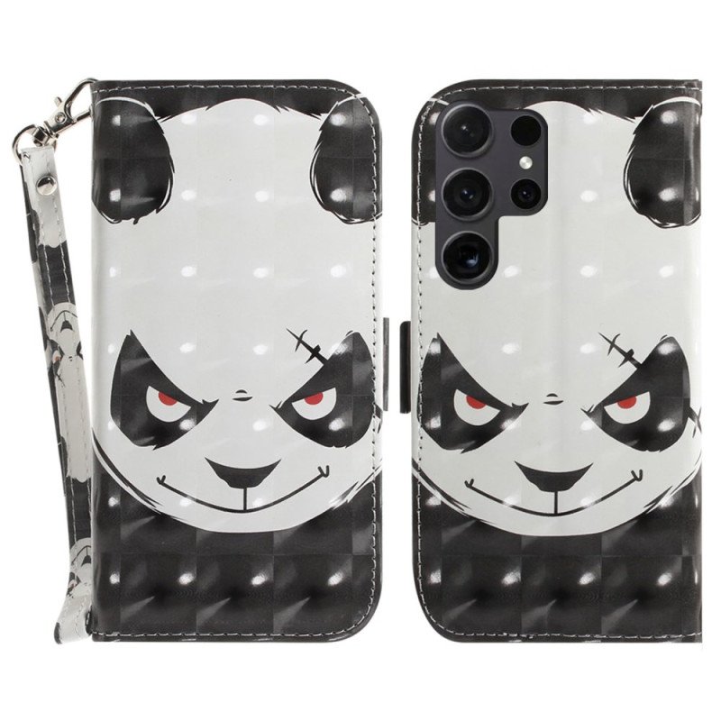 Fodral Samsung Galaxy S24 Ultra 5g Arg Panda Med Rem