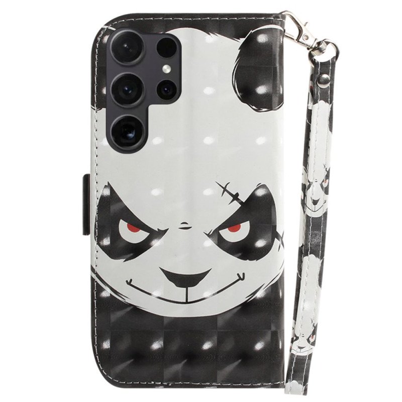 Fodral Samsung Galaxy S24 Ultra 5g Arg Panda Med Rem