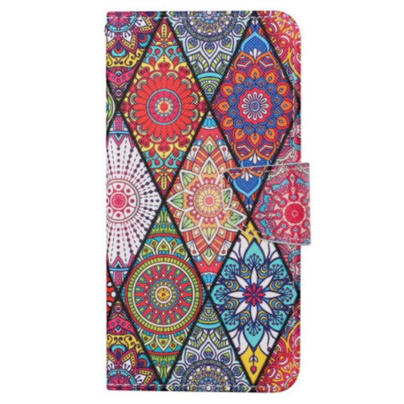 Fodral Samsung Galaxy S24 Ultra 5g Patchwork Med Rem