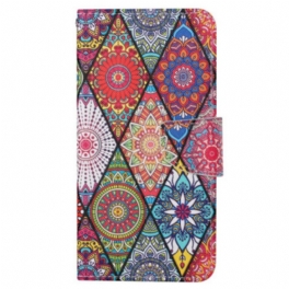 Fodral Samsung Galaxy S24 Ultra 5g Patchwork Med Rem