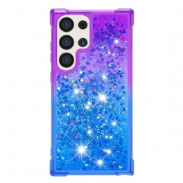 Skal Samsung Galaxy S24 Ultra 5g Telefonfodral Flytande Glitter