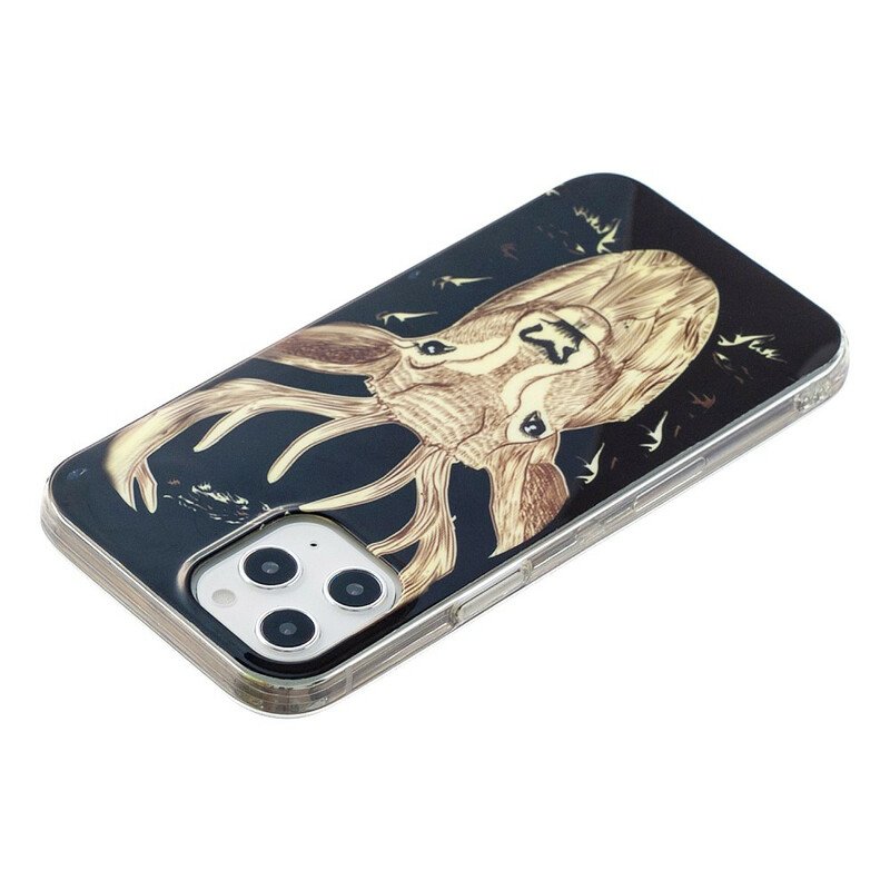 Skal iPhone 12 Pro Max Fluorescerande Majestic Deer