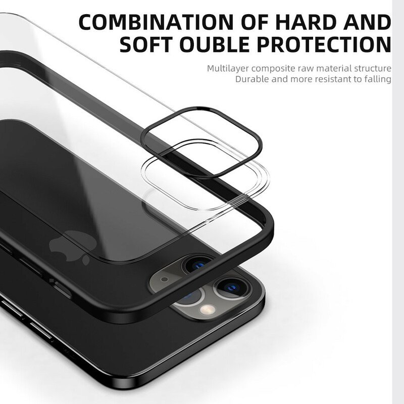 Skal iPhone 12 Pro Max Ipaky Hybrid Transparent