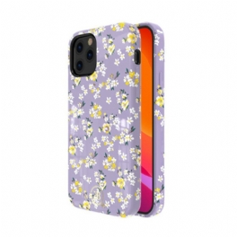 Skal iPhone 12 Pro Max Kingxbar Blommor