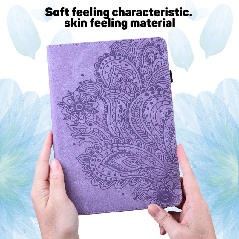 Case Samsung Galaxy Tab S9 Fe Telefonfodral Blommönster