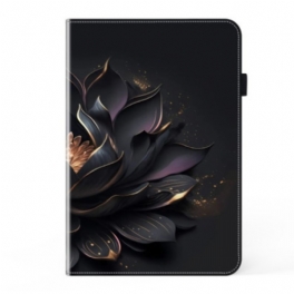 Fodral För Samsung Galaxy Tab S9 Fe Lila Lotus