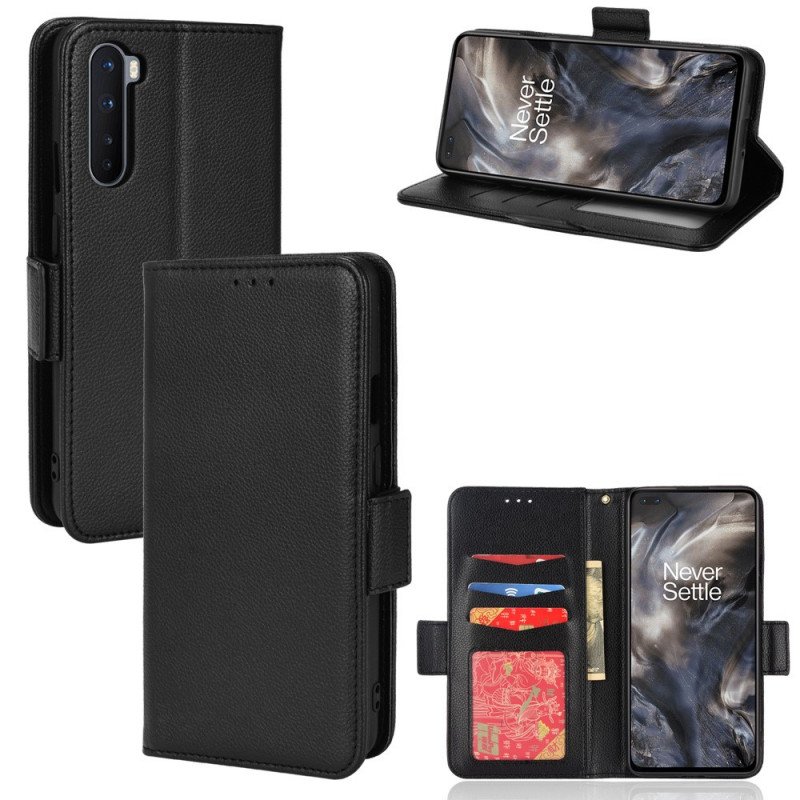 Fodral OnePlus Nord Folio-fodral Flap Double Nya Färger