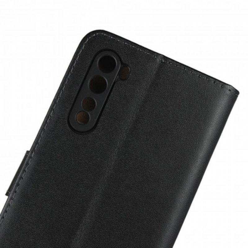 Läderfodral OnePlus Nord Inbjudan I Äkta Läder