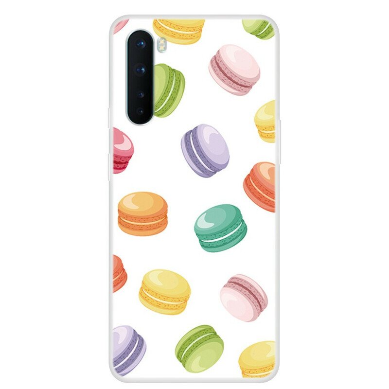 Mobilskal OnePlus Nord Söta Macarons