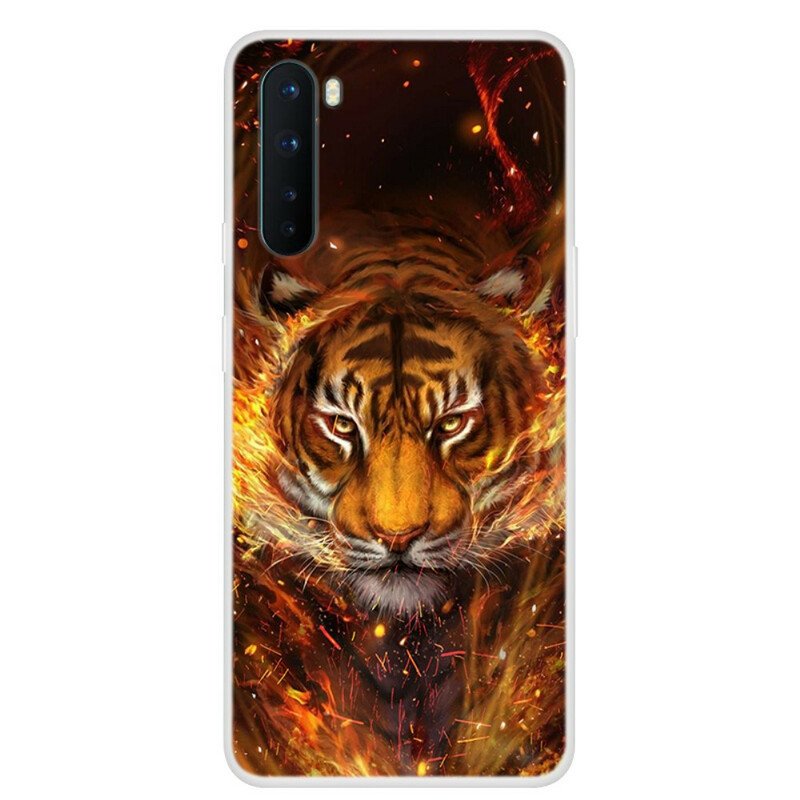 Skal OnePlus Nord Eld Tiger