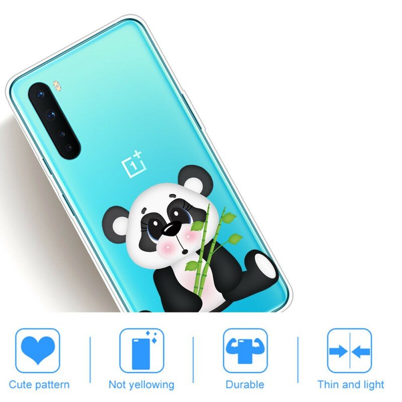 Skal OnePlus Nord Sömlös Sad Panda