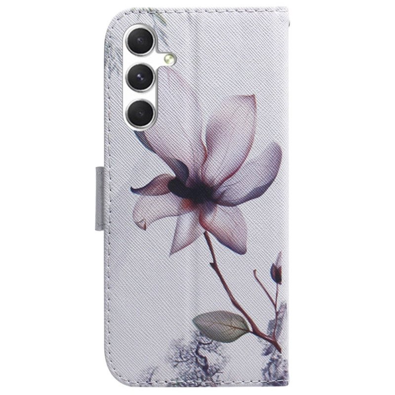 Fodral Samsung Galaxy S24 Plus 5g Rosa Blomma