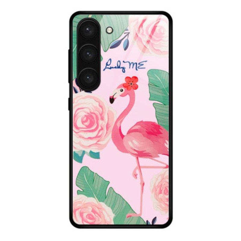 Skal Samsung Galaxy S24 Plus 5g Flamingo Härdat Glas