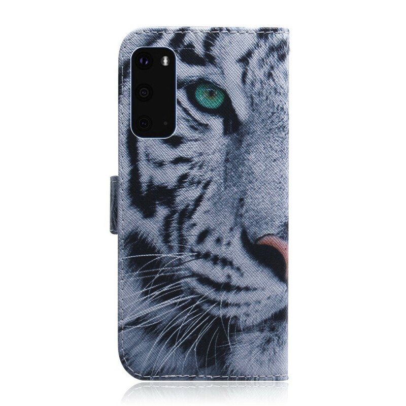 Fodral Samsung Galaxy S20 Tiger Face