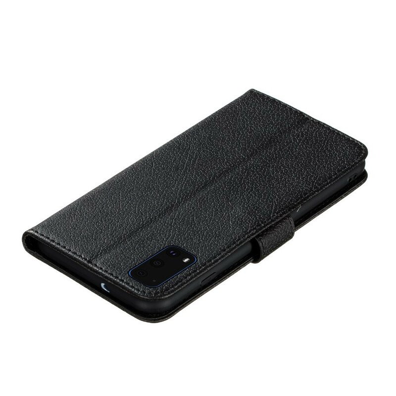 Folio-fodral Samsung Galaxy S20 Faux Leather Lev Din Dröm