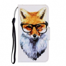 Folio-fodral Samsung Galaxy S20 Med Kedjar Brainy Fox Med Rem