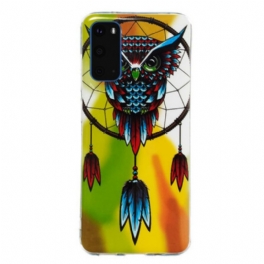 Skal Samsung Galaxy S20 Fluorescerande Owl Dream Catcher