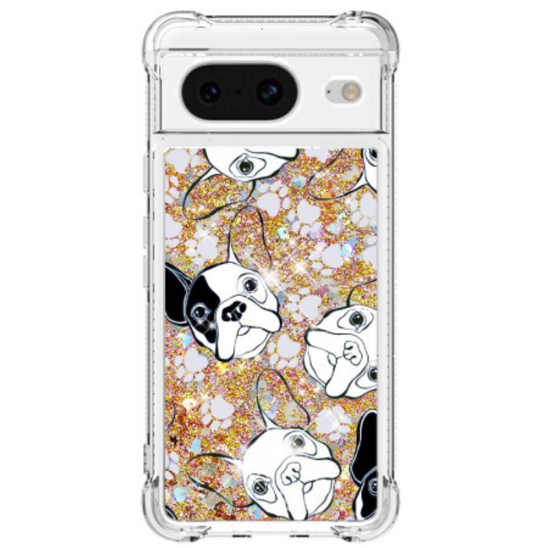 Skal Google Pixel 8 Mr Dog Glitter