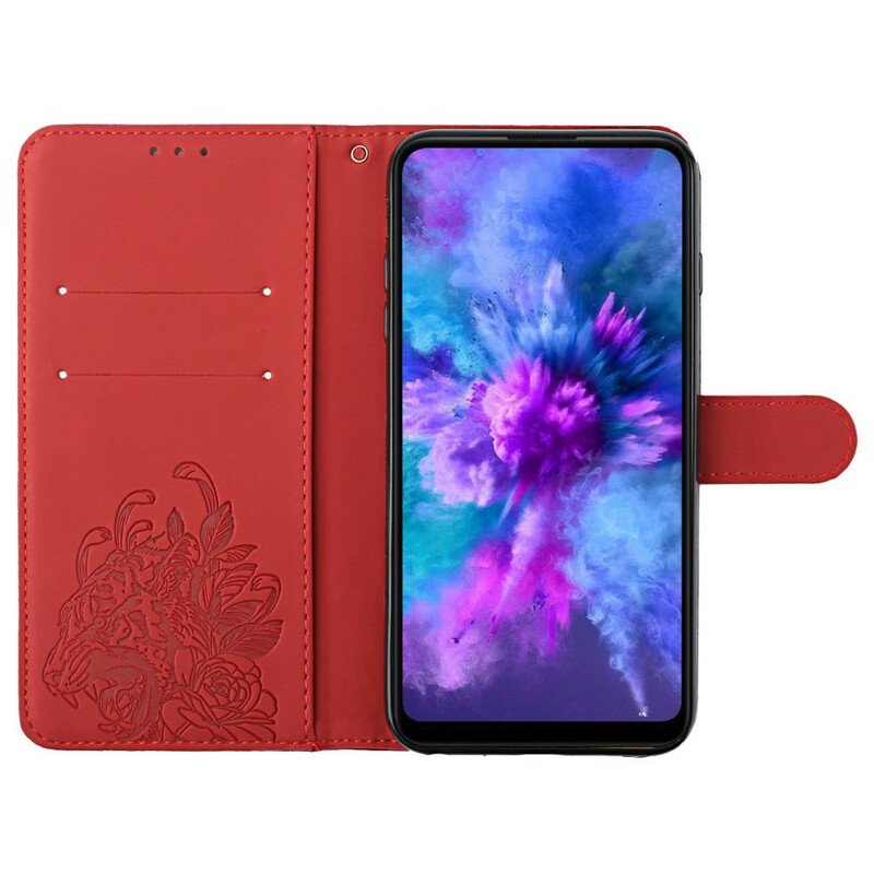 Fodral Samsung Galaxy A02s Med Kedjar Barock Strappy Tiger