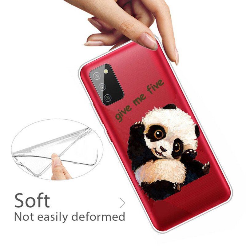 Skal Samsung Galaxy A02s Seamless Panda Give Me Five