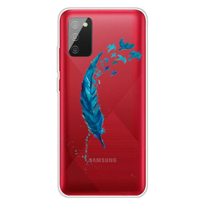 Skal Samsung Galaxy A02s Vacker Fjäder