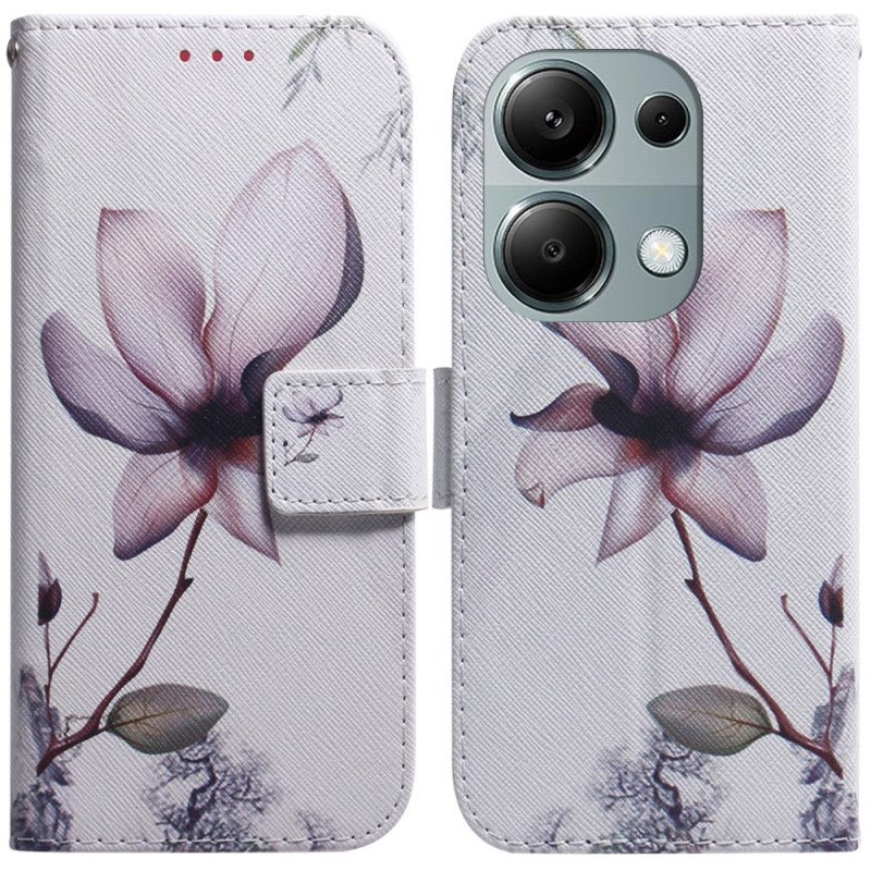 Fodral Xiaomi Redmi Note 13 Pro 4g Rosa Blomma