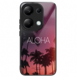 Skal För Xiaomi Redmi Note 13 Pro 4g Aloha Härdat Glas