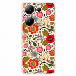 Skal Xiaomi Redmi Note 13 Pro 4g Färgglada Blommor