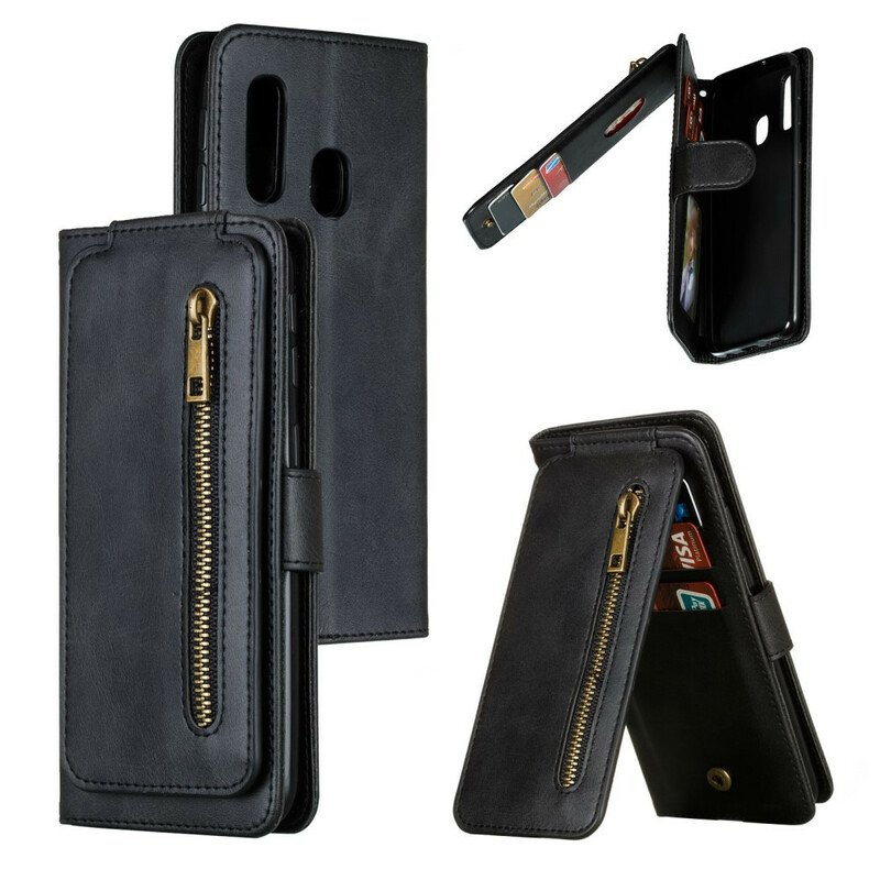 Fodral Samsung Galaxy A40 Med Kedjar Lanyard-föreställningar