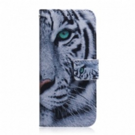 Fodral Samsung Galaxy A40 Tiger Face