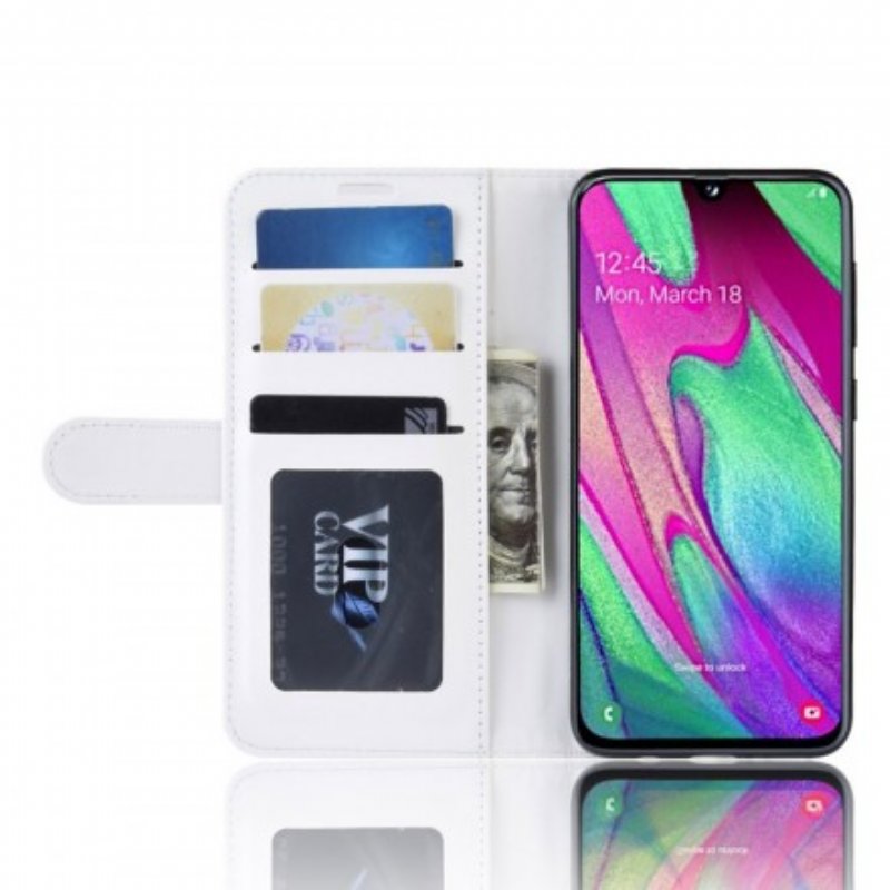 Fodral Samsung Galaxy A40 Ultra Konstläder