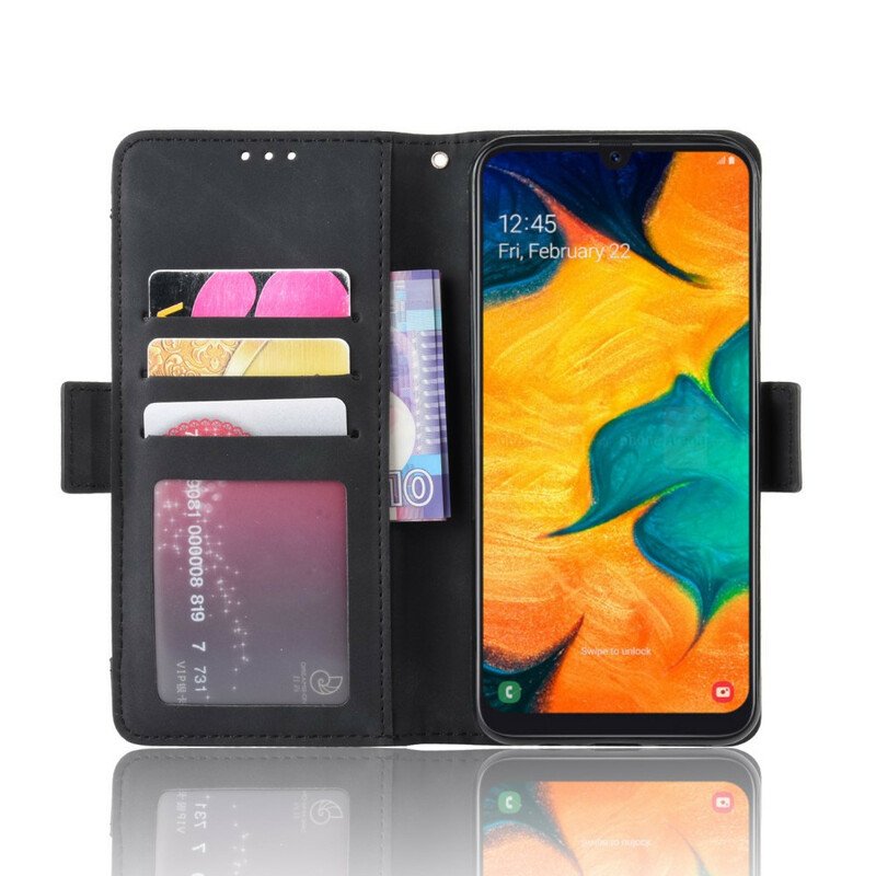 Läderfodral Samsung Galaxy A40 Multi-card Premier Class