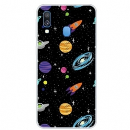 Skal Samsung Galaxy A40 Planet Galaxy