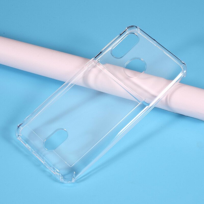 Skal Samsung Galaxy A40 Transparent Korthållare