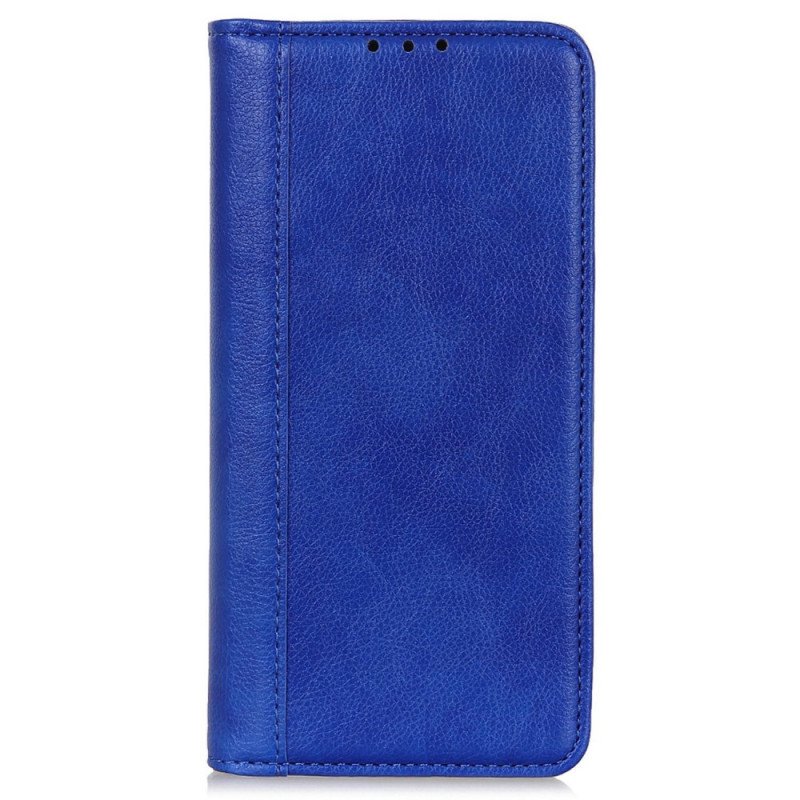 Folio-fodral Oppo Reno 11 5g Litchi Texture Split Läder