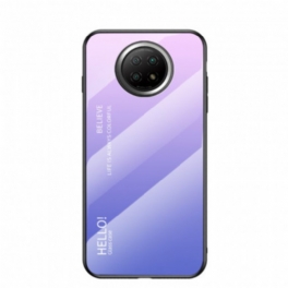 Skal Xiaomi Redmi Note 9T Härdat Glas Hej