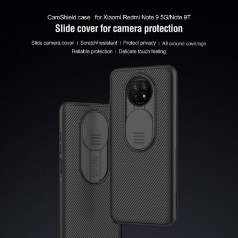 Skal Xiaomi Redmi Note 9T Nillkin Camshield-serien