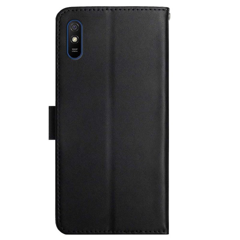 Fodral Xiaomi Redmi 9A Äkta Nappaläder