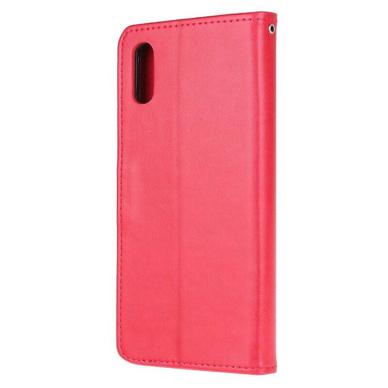 Fodral Xiaomi Redmi 9A Asiatiska Fjärilar Och Blommor